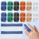 10 Pieces Breathable Reusable Finger Guards for Safe- color 6