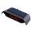 Car Solar Powered Clock 24 Hour Time Display  Precision Electronic Clock Auto Brightness Thermometer Easy To Use 1