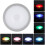 LED Kristall Licht Basis Silber Sphärische 6