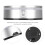 LED Kristall Licht Basis Silber Sphärische 14