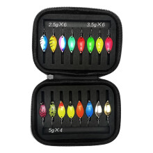 Fishing Lure Hard Metal Spinner Spoon Lure Tackle Bait Spinner Blinkers Artificial Lures
