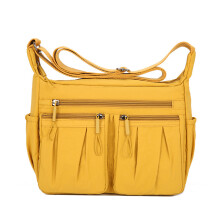 Umhängetasche mit mehreren Taschen, Umhängetasche für-Gelb