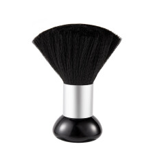 Brosse de balayage de cheveux, plumeau de cou, brosse de-Argent