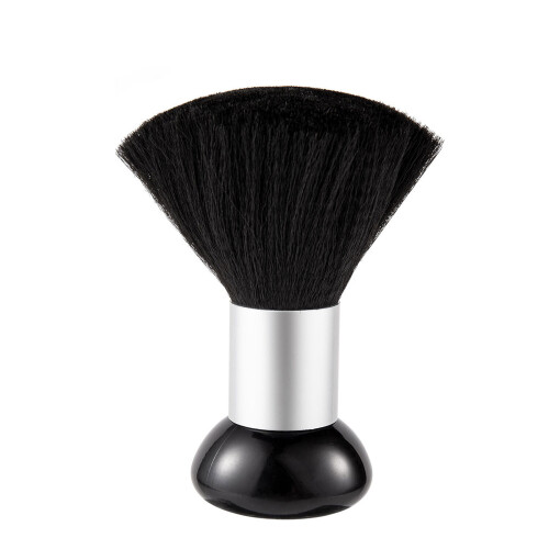 Brosse de balayage de cheveux, plumeau de cou, brosse de-Argent