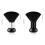Brosse de balayage de cheveux, plumeau de cou, brosse de-Argent 4
