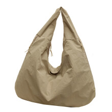 Damen-Slouchy-Tasche, lässige Schultertasche für den-Khaki