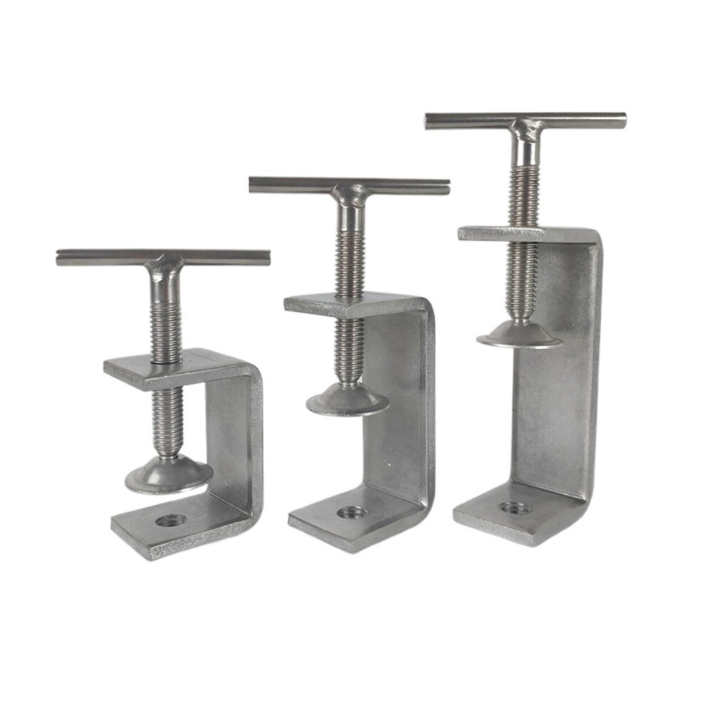 Cclamp Desktop Adjustable Clamp For Welders Stainless Steel 1 Piece Desk Fixed Holder Clip A1 9105992773282