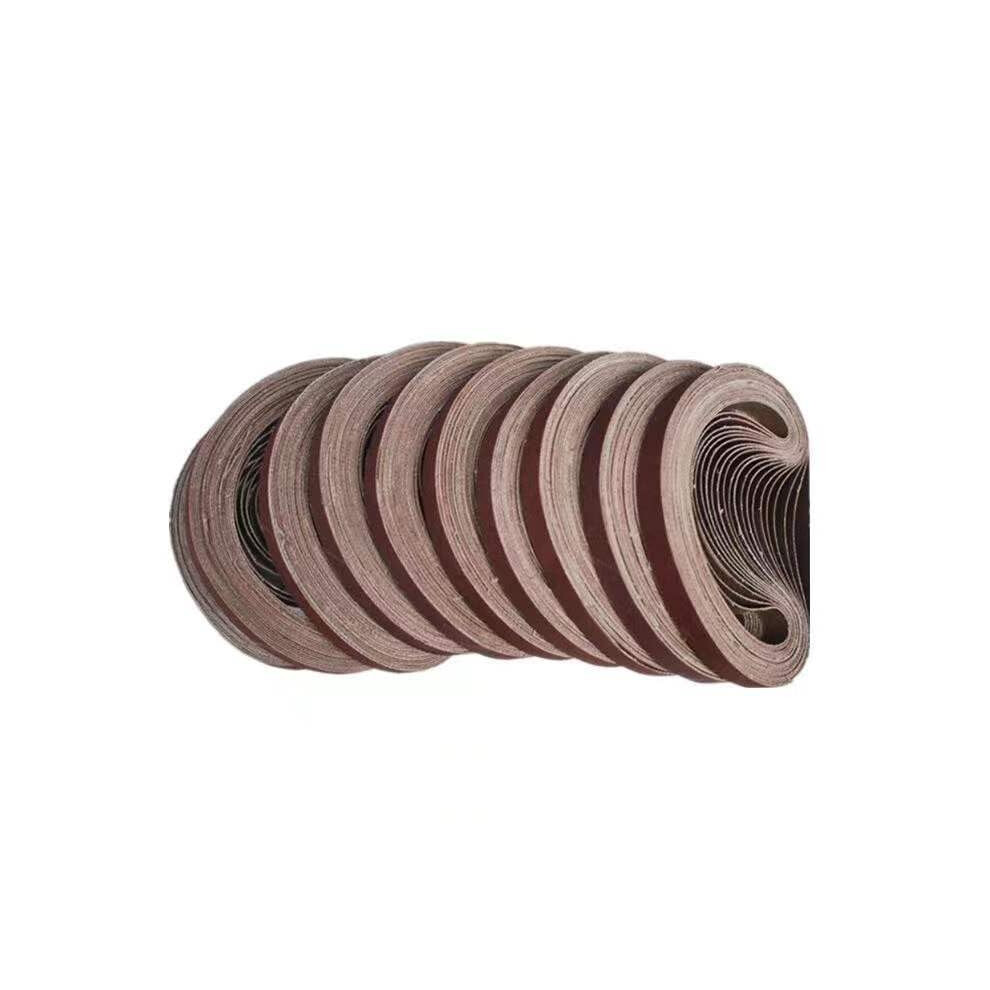 Belt Sander Paper 10Pcs 1060 X 25Mm Sanding Belts Aluminium Oxide 401000 Grit For Polishing And Grinding 180# 9105992774166