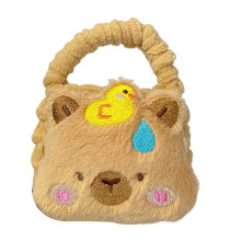 Ravissant Capybara porte-clés sac fourrure tricot ours-03style