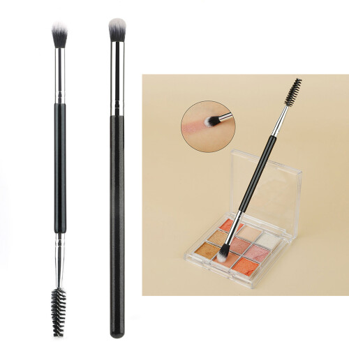 Convenient 2 Way Eye Shadow Brush For-Single eye shadow br 2