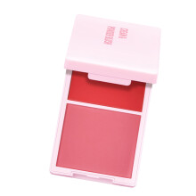 2 in 1 Cream and Powder Blush Palette Compact Face Makeup-5