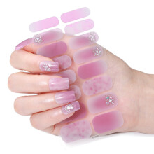 Nails Art Sticker Christmas Gels Nail Strips Full Nail-ZE0654