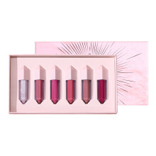 6 Colors Lip Gloss Set Smudgeproof Long Wearing Hydrating-A