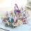 Κάρτα γενεθλίων 3D Pop-Up, Κάρτες γενεθλίων για γυναίκες με σχέδιο 3D πεταλούδας και 2