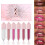 6 Colors Lip Gloss Set Smudgeproof Long Wearing Hydrating-A 3