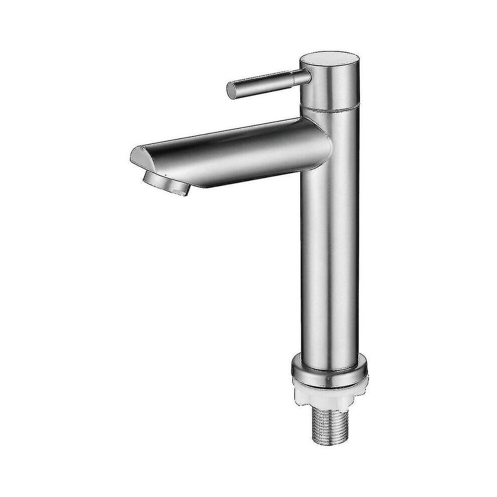 Stylish Stainless Steel Faucet For Bathroom And Kitchen, Splash-Proof Design Ensures Hassle-Free Water Use, Ceramic Valve Core Promises Longevity And 9466005068437