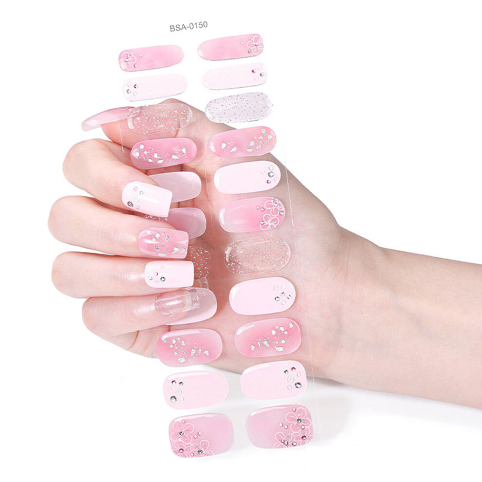 Nails Polish Strips Gels Nails Stickers Nails Wraps-50Style 7696000884479