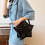 Gothic Punk Star Shape Crossbody Bag with Adjustable Strap-Red 7