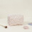 Spacious Soft Cotton Cosmetic Pouches With Quilted-Yellow 7