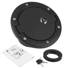 Kraftstofftank-Tankdeckelabdeckung mit Schloss