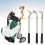 Desktop-Golfstift-Set, 3 Kugelschreiber und 9