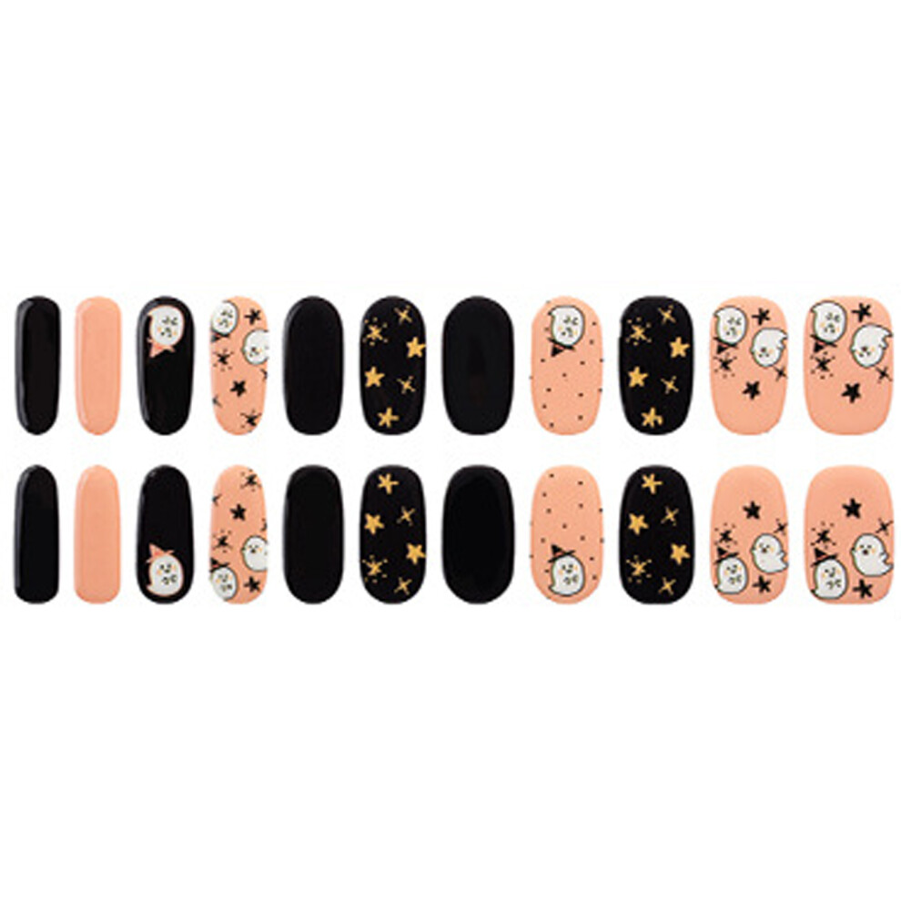 Semi Cured Gels Nails Strips Nails Polish Strips-BSA0054