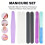 19 Pieces Nail Files Nail Buffer Block Nail Care Tool Sponge 2
