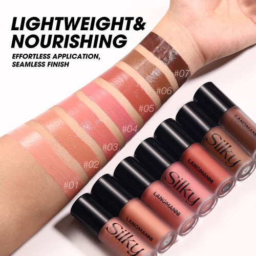 Blendable Face Rouge Makeup Moisturizing Cheek Tint Blush-07 2