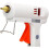 Hot Melt Glue Gun 110W Temperature Adjustable 11mm Muzzle Diameter White Craft and  Tool 3