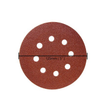 Abrasive Sandpaper 100Pcs 125Mm (5 Inch) Grit 60