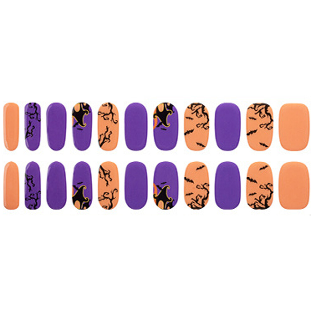 Semi Cured Nails Polish Stickers Gels Nails Stickers-BSA0053