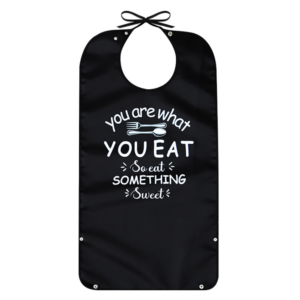 Waterproof Bib Washable Bib with Press Studs Reusable Bib-C02