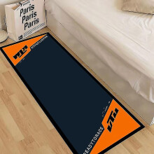 Tapete de borracha termoplástica reutilizável, lavável, antiderrapante e impermeável para proteção de pisos de garagem, absorvente de óleo, de