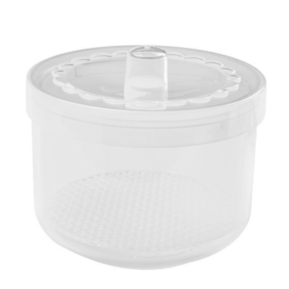 White Nail Bits Disinfects Box Nail Tool Sterilizer Box Nail