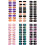 Halloween Nails Strips Semi Cured Nails Polish Wraps-BSA0057 4