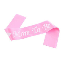 Decorações para Chá Revelação, Presentes para Novas Mamães, Faixa de Maternidade Feita à Mão com Estilo Moderno, Projetada para a Futura