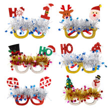 Partybrillen für Kinder und Erwachsene, 6er-Packung mit glitzernden Kunststoffrahmen, lustiges Design, Gastgeschenke für verschiedene Anlässe