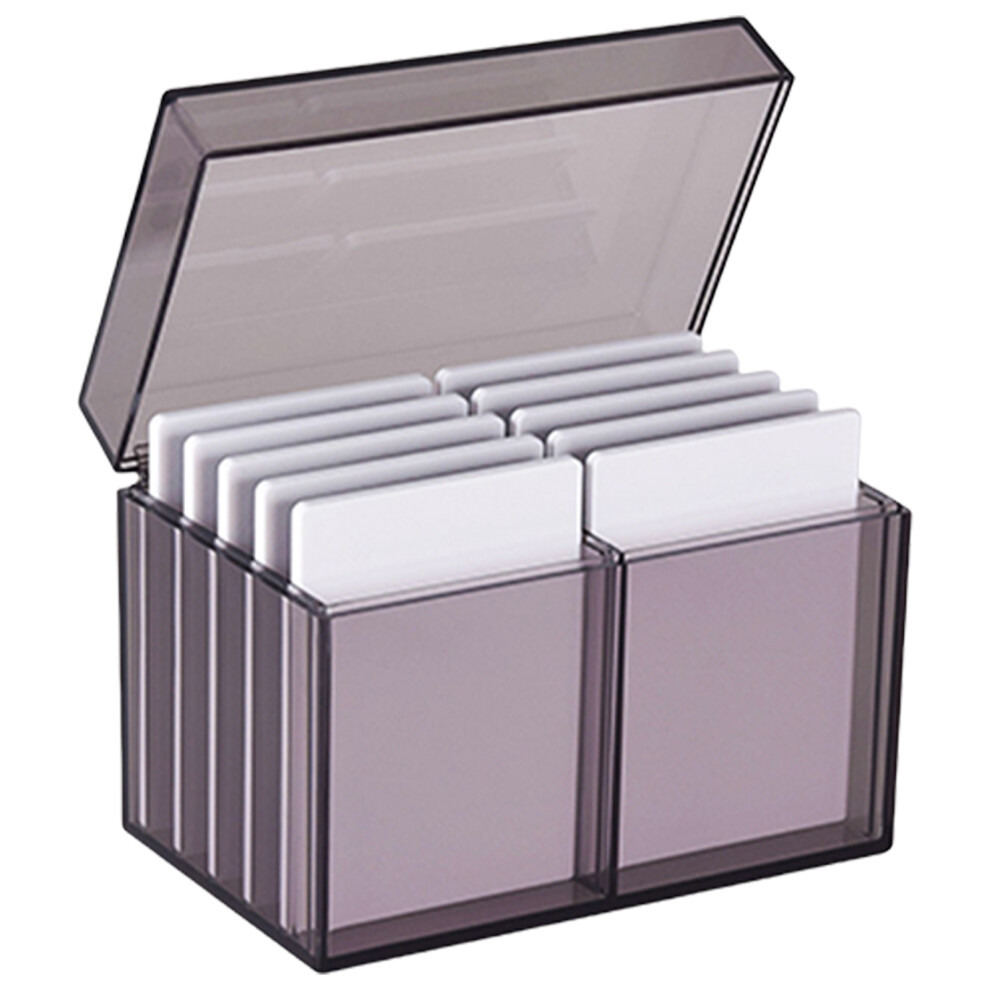 10 Layers Lash Trays Acrylic Eyelash Storage Box-Tea through