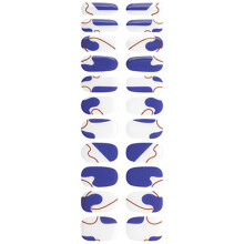Gels Nails Strips Halloween Nails Polish Stickers Semi-BSA0049