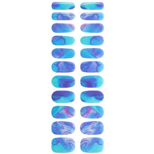 Gels Nails Wraps Semi Cured Nails Polish Wraps-BSA0048