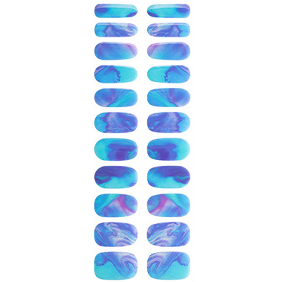 Gels Nails Wraps Semi Cured Nails Polish Wraps-BSA0048