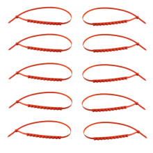 Skid Chain 10 Pcs Snow Chains WearResistant NonSlip Universal Fit for Cars Trucks SUVs Winter Tire Accessory (10 Pcs)