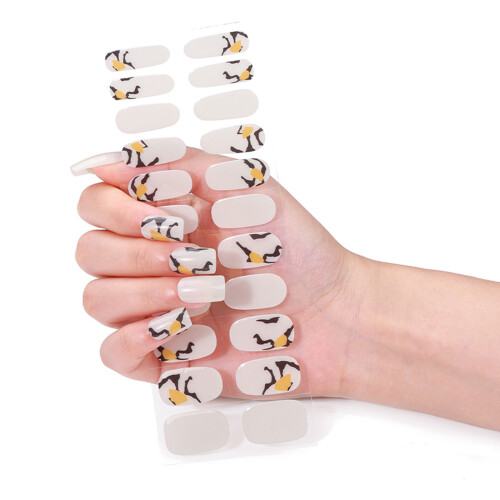 Gels Nails Wraps Semi Cured Nails Polish Wraps-BSA0048 1