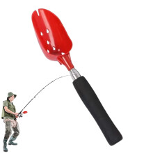 Fishing Baiting Throwing Stick Telescopic Portable Bait Feeder Saltwater Fishing Accessory Bait Spoon Holder