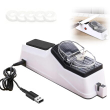 Affûteur de Couteaux Électrique Double Face Kiresharp Pro - Affûtage Automatique 5s, USB, pour Tous Couteaux (1)