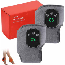 Massageur de Pieds Emsence pour Neuropathie - Triple Thérapie, 3 Vibration, 2pcs 5 Niveaux Chaleur, Sans Fil Portable 3-en-1