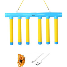Reflective Drop Stick Challenge Game - Hand Eye Coordination Training Toy with 3 Speed Modes (Blue)