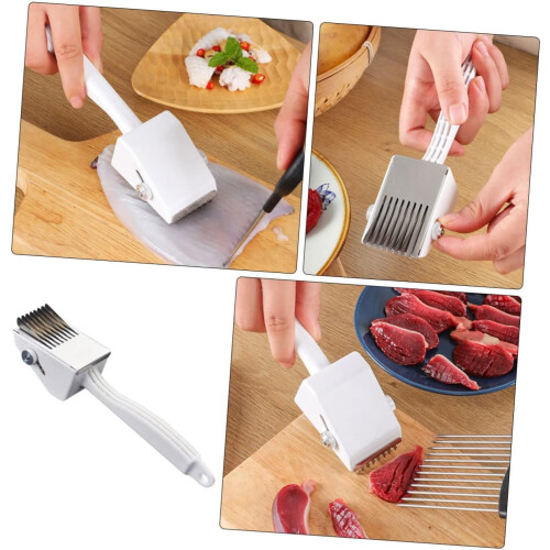 Multi Function Squid Cutter Kitchen Accessory - Easy Cutting Tool for Cuttlefish Chicken Gizzard Home Restaurant 2