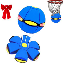 2026 Children's Magic Metaball Bouncing Ball - with 6 Lights Flying Saucer Throw & Catch Game