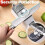Besyner Sharp Pro Electric Knife Sharpener - Quick Sharpening Polishing Professional Stable Base for Kitchen Knives 2